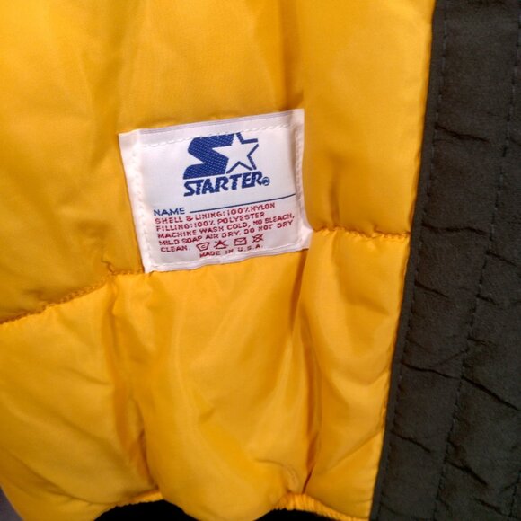 Vintage Pittsburgh Pirates Starter Jacket Large 1994 MLB All Star Game Baseball - Picture 11 of 16